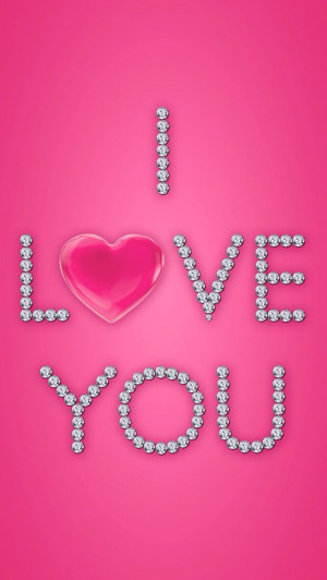 You Quote In Cute Pink And Design Cute I Love You Picture