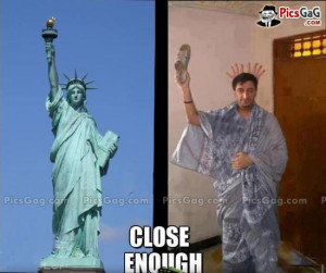 Statue Of Liberty Desi Funny