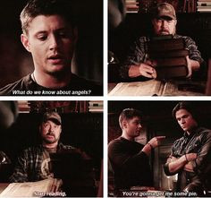 SET OF GIFS] 4x02 Are You There, God? It's Me, Dean Winchester More