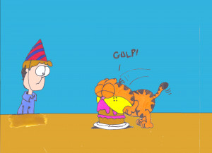 Happy Birthday Garfield by JJMK15