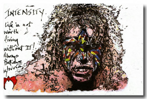 The Insanely Inspirational Art Of The Ultimate Warrior [25 Photos]