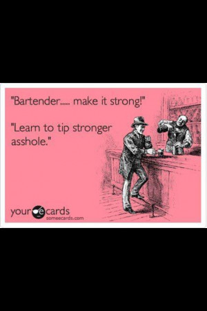 Every bartender will appreciate this!