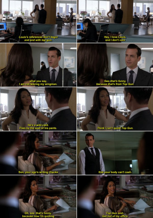 Specter Quotes Gun Harvey specter: hey, i love louis, and i don't care ...