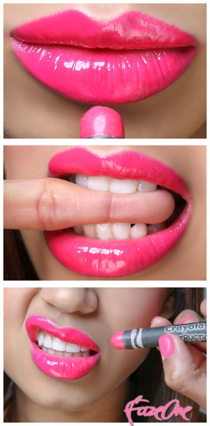 Pink Lips: Beautiful Makeup, Lips Gloss, Beauty Makeup, Pretty In Pink ...