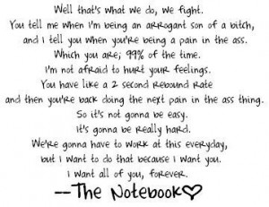 the notebook quotes thats what we do we fight TRENDING ON PHOTOBUCKET