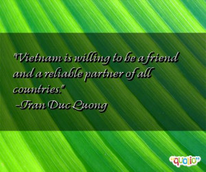 Vietnam is willing to be a friend and a reliable partner of all ...