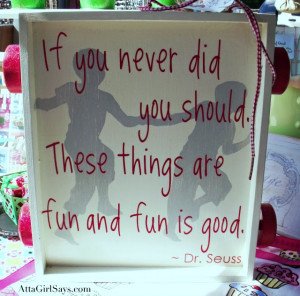Here’s the finished sign. So whimsical and fun and perfect for a ...