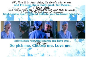 Meredith and Derek. Love it