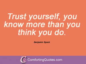 Quotes And Sayings By Benjamin Spock