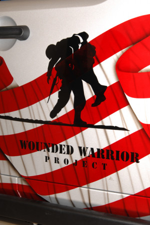 ... our injured service men and women and aid the Wounded Warrior Project
