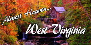 West virginia Almost Heaven License Plate, West virginia Almost Heaven ...