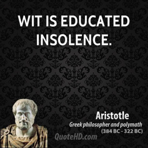 Aristotle Intelligence Quotes