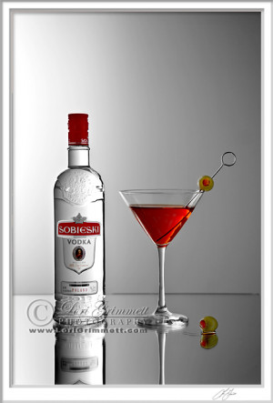 Sobieski Vodka Martini.