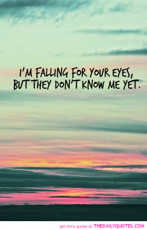 Falling For Your Eyes