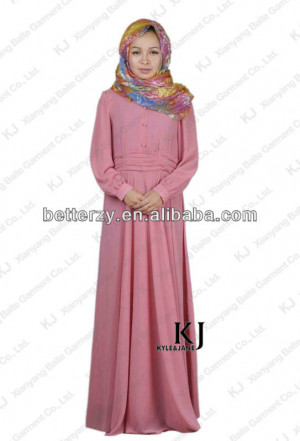 2013 Latest Fashion Design Muslim Women Clothing 814D