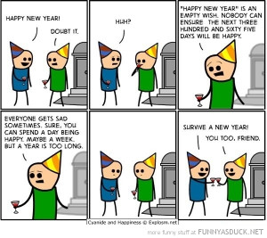 cyanide happiness comic survive a new year funny pics pictures pic ...