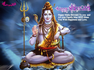 Happy Maha Shivratri Wishes Text SMS and Greeting Images Cards