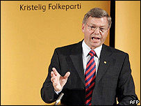 Prime Minister Bondevik is an ordained priest