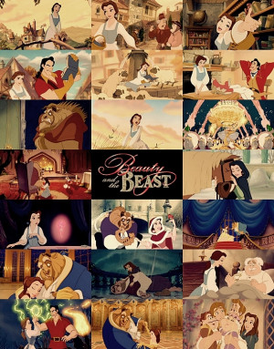 Disney Princess Movie Collage