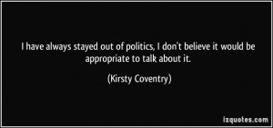 More Kirsty Coventry Quotes