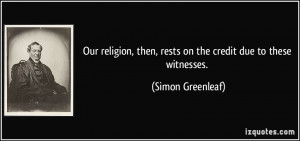 More Simon Greenleaf Quotes