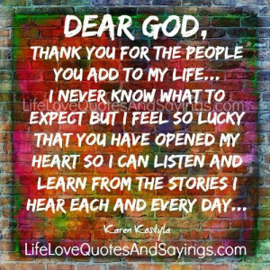 Dear God..