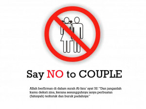 NO COUPLE..... -___-