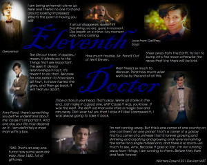 Eleventh Doctor: A Picture Worth a Dozen Quotes by Winters-Dawn1221