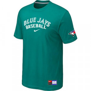 Nike Toronto Blue Jays Short Sleeve Practice Baseball T-Shirts Men ...