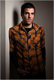 Zachary Quinto in Signature Theater’s ‘Angels in America