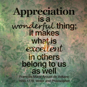 appreciation quotes