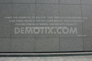 Quotations from Inscription Wall of Martin Luther King Jr. Memorial