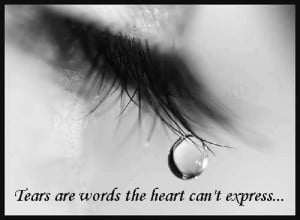 beautiful, black and white, emo quotes, express, heart, tears