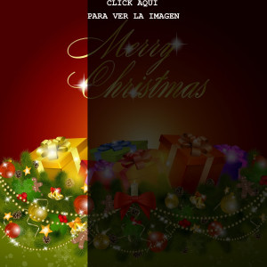Tarjeta de navidad merry christmas