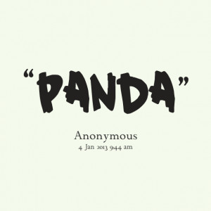 panda quotes sayings