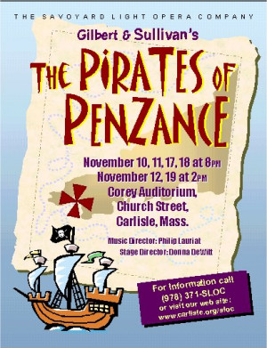 Pirates of Penzance Poster