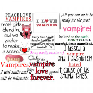 vampire quotes - Polyvore