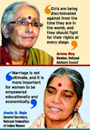 Stand up for yourself, women told