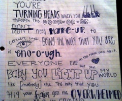 What Makes You Beautiful Lyrics #One Direction