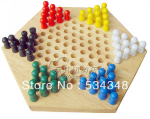 of authentic fancy wooden toy wooden hexagon wood board game ...