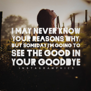 ... Good In Your Goodbye Jason Aldean Quote graphic from Instagramphics