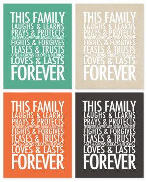 Families Are Forever...