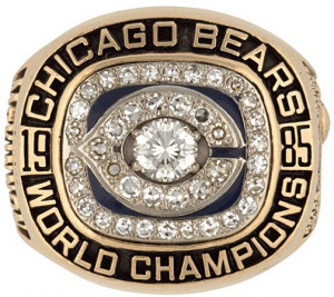 Chicago Bears Super Bowl Ring