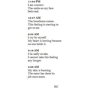 Self harm/ depression/ suicide/ quotes