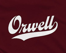 George Orwell literary t-shirt unis ex women's men's tshirt tee - You ...