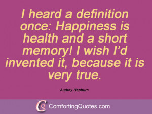 Quotations By Audrey Hepburn