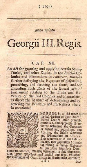 Revenue Act 1764; Parliament of Great Britain; Long title: An act ...