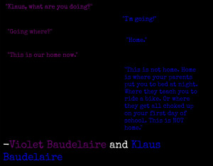 Klaus Baudelaire fanfictions Violet and Klaus Baudelaire quote