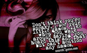 Sneaky Quotes Underhanded sneaky quotes