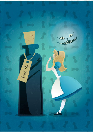 Alice And Cheshire Cat...